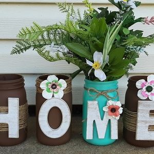 Home decorative jar set